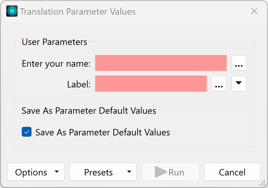 Cannot choose an attribute